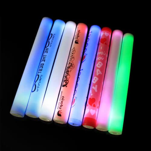 Palos de espuma LED iluminados