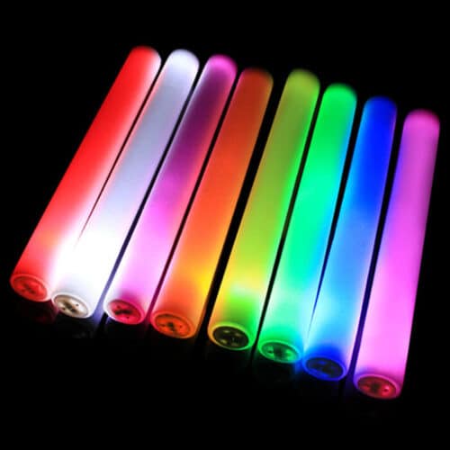 Palos de espuma LED iluminados
