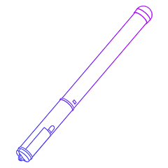 palo iluminado