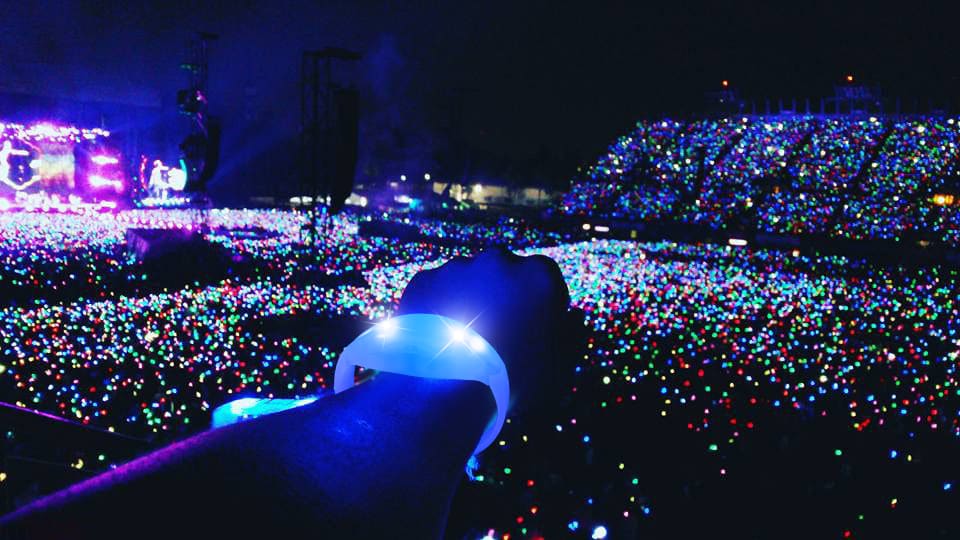 Pulsera Led Club Brillante Control Dmx