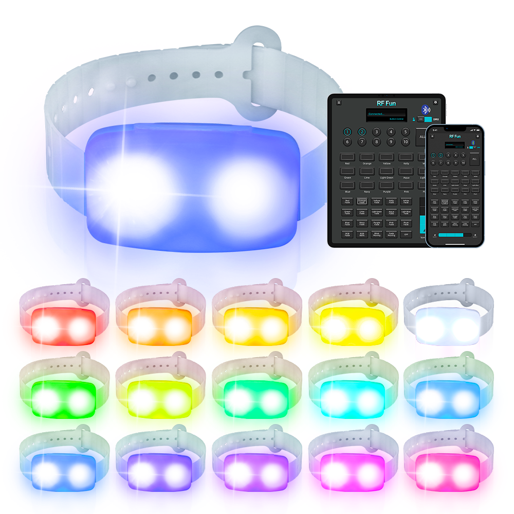 Pulseras iluminadas